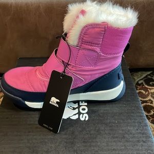 Sorel children’s Whitney 2 strap wp.  Children’s infants size 12
